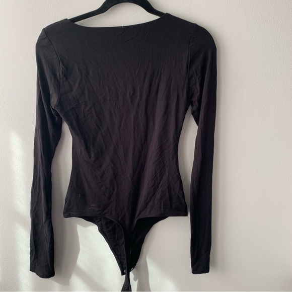 Good American STRETCH‎ JERSEY U RING BODYSUIT NWT Sz 2/ M - Picture 7 of 12